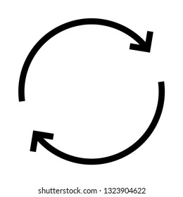 reload line icon