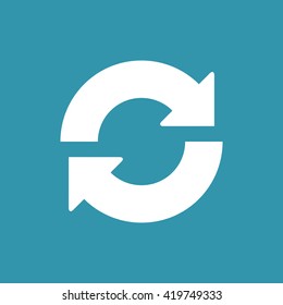 Reload or recycle Icons. Eps-10.