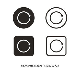 Reload refresh icon sign symbol