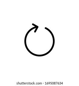 reload, refresh icon, reload, refresh sign and symbol vector design