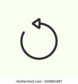 Reload, refresh, update icon. New trendy reload, refresh, update icon for app, logo, website, ui.