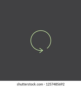 Reload vector icon