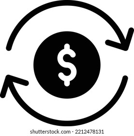 reload Vector illustration on a transparent background. Premium quality symmbols. Glyphs vector icons for concept and graphic design. 
