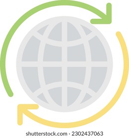 reload Vector illustration on a transparent background. Premium quality symmbols. Line Color vector icons for concept and graphic design. 
