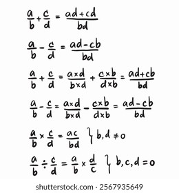 remainder theorem formula math handwritten