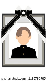Remains of a boy in school uniform