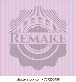 Remake pink emblem