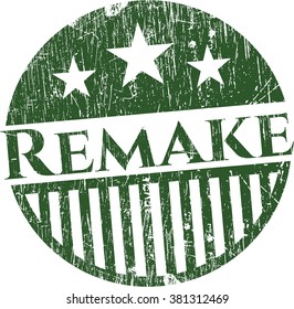Remake rubber grunge texture stamp