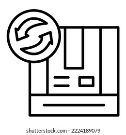 Remanufacturing icon vector image. Can also be used for web apps, mobile apps and print media.