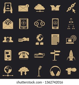 Remark icons set. Simple set of 25 remark vector icons for web for any design