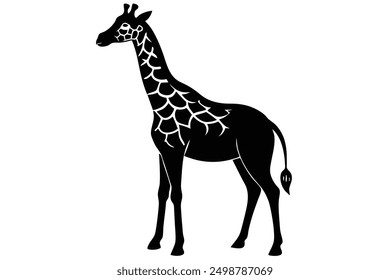 A remarkable camel vector art in white background illustration.