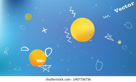 Remarkable universe background. Astonomic hi-res and fresh. Illustration, mesh. Stars, planets, signs.