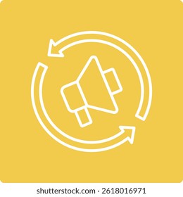 Icono de Vector de remarketing. Se puede utilizar para aplicaciones de impresión, móviles y de Web.
