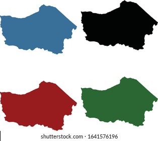 REMBANG CITY MAP, CENTRAL JAVA, INDONESIA