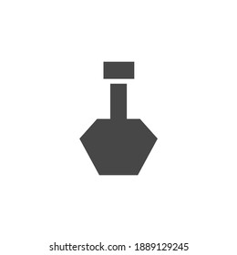 Remedy Antidote Icon Isolated on Black and White Vector Graphic