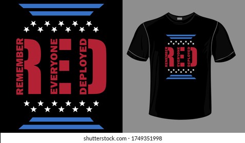 Remember Everyone Deployed t shirt design..T-shirt print design. U.S. Air Force vintage tshirt.