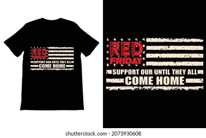 Remember Everyone Deployed T-Shirt Vector, Red Friday T-shirt, Military Shirt, American Flag Shirt, USA T-Shirts, Anti Joe Biden Shirt, Trump 2024