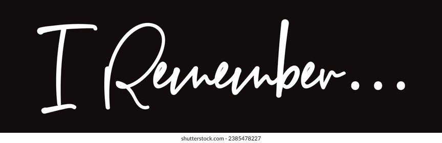 i remember text on black background.