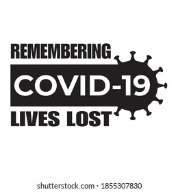 Remembering  Covid-19 Lives Lost Icon