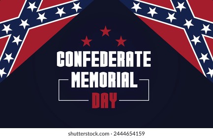Remembering History Confederate Memorial Day Flag Design Inspiration svg