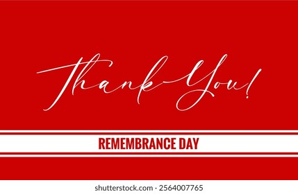 Remembrance Day Holiday concept. Template for background, banner, card, poster, t-shirt with text inscription