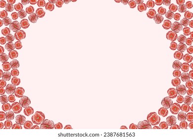 Remembrance Day vector background banner. Red Poppy flower - a symbol of International Day of Remembrance Memorial Anzac Poppy Day . Poppy for Armistice Veterans day.