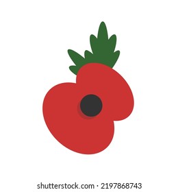 Remembrance Poppy Lest We Forget Flower Vector