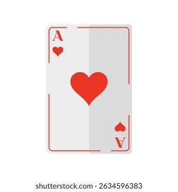 Remi Card, ilustração de cartão de poker, vetor, 