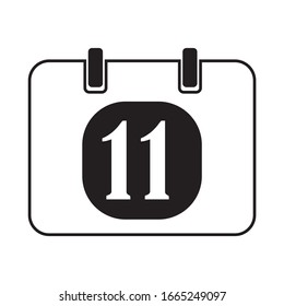 icono de evento de oficina de oficina de oficina de oficina de recordatorio de fecha de calendario