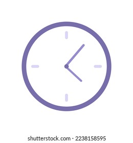 Icono de reloj recordatorio aislado en fondo blanco. Signo de notificaciones. Alerta para planificación de negocios, eventos.