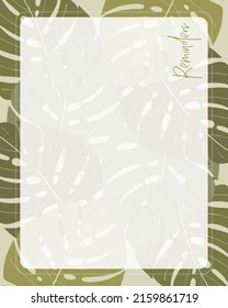 Reminder collage scrapbooking notes to do list planner, frame monstera. Vintage craft.