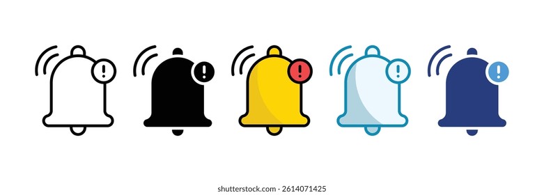 Reminder Icon Set Multiple Style Collection