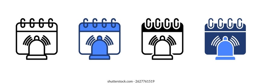Reminder icon sheet multiple style collection