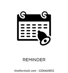 Reminder icon. Reminder symbol design from Time managemnet collection.
