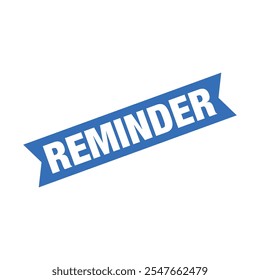 Reminder Letter Rubber Stamp Template