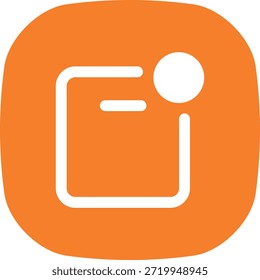 reminder or memo board symbol UI icon.