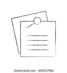 reminder notes with metal pin