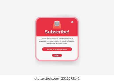 Erinnerungsmeldevorlage für Popup-Designvorlagen
