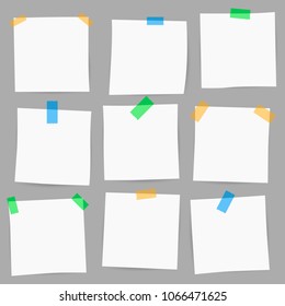 Reminder paper stickers
