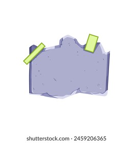 reminder pinned torn paper notes cartoon. message memo, to do, important reminder reminder pinned torn paper notes sign. isolated symbol vector illustration