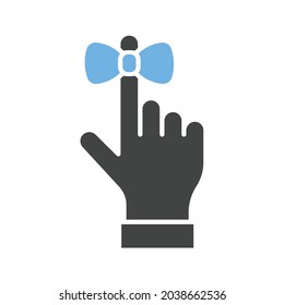 Erinnern Sie sich an das Symbol der Band, Vektorbild. Kann auch für den Karneval verwendet werden. Geeignet für mobile Apps, Web-Apps und Printmedien.