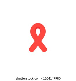 Reminder ribbon vector flat icon