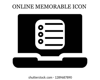 Reminder search icon. Editable Reminder search icon for web or mobile.
