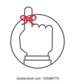 reminder string icon