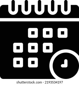 recordatorio Ilustración vectorial en un fondo transparente.Símbolos de calidad premium.Icono vectorial glifos para el concepto y diseño gráfico.