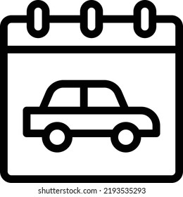 reminder Vector illustration on a transparent background.Premium quality symbols.Thin line vector       icon for concept and graphic design.