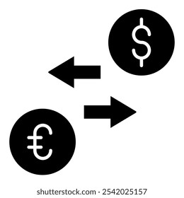 Ícone de Remessa, Negócios, Pagamento, Dinheiro