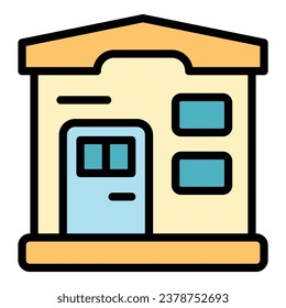 Umbau der Umrisskurve des Home-Icons. Reparieren Sie die Wohnung. Inneneinrichtung