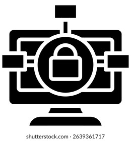 Remote Access Icon Element For Design