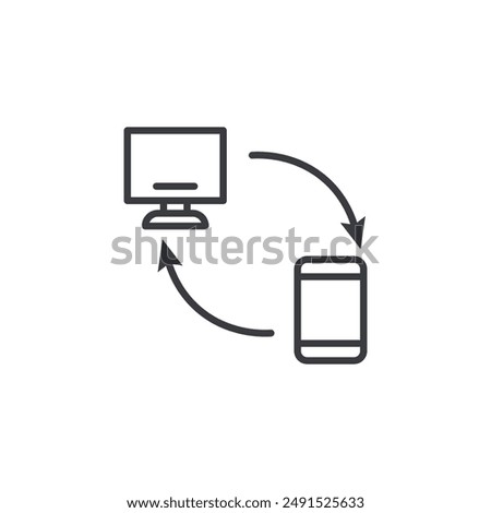 Remote Access icon symbol design collection